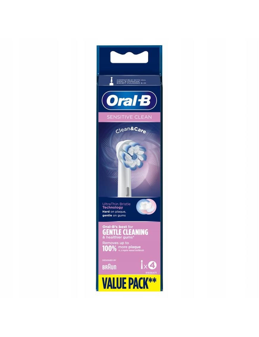 Oral-B Sensitive Clean Końcówki do szczoteczek 4sz