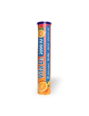 Vita D3 2000 Smak pomarańczowy Activlab Pharma