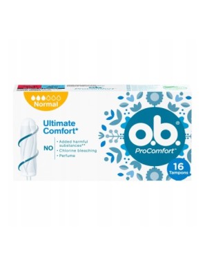 O.B. ProComfort Normal Tampony 16 sztuk