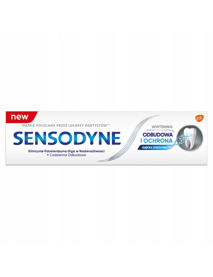 Sensodyne Odbudowa i Ochrona Whitening Pasta 75ml