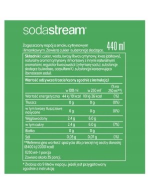 Syrop SodaStream 7 Up 440 ml