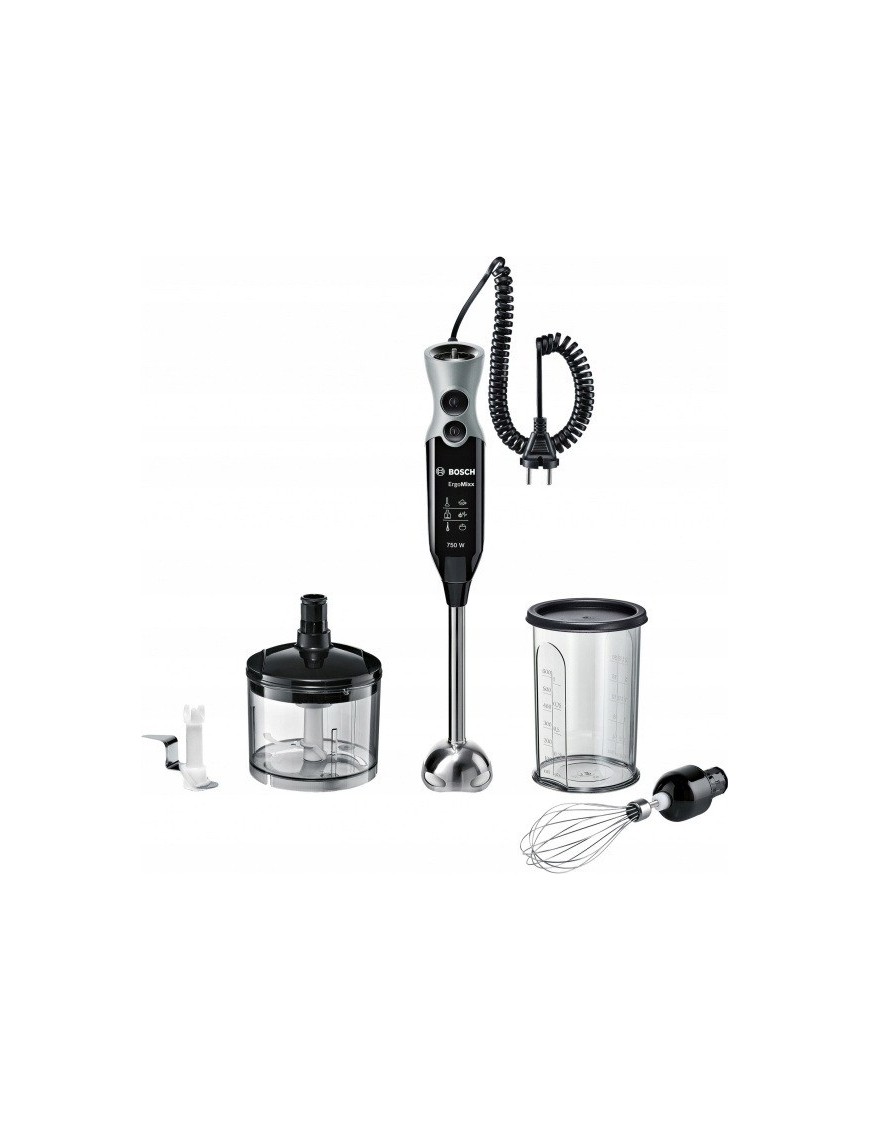 Blender ręczny Bosch MSM67170 TURBO czarny 750W