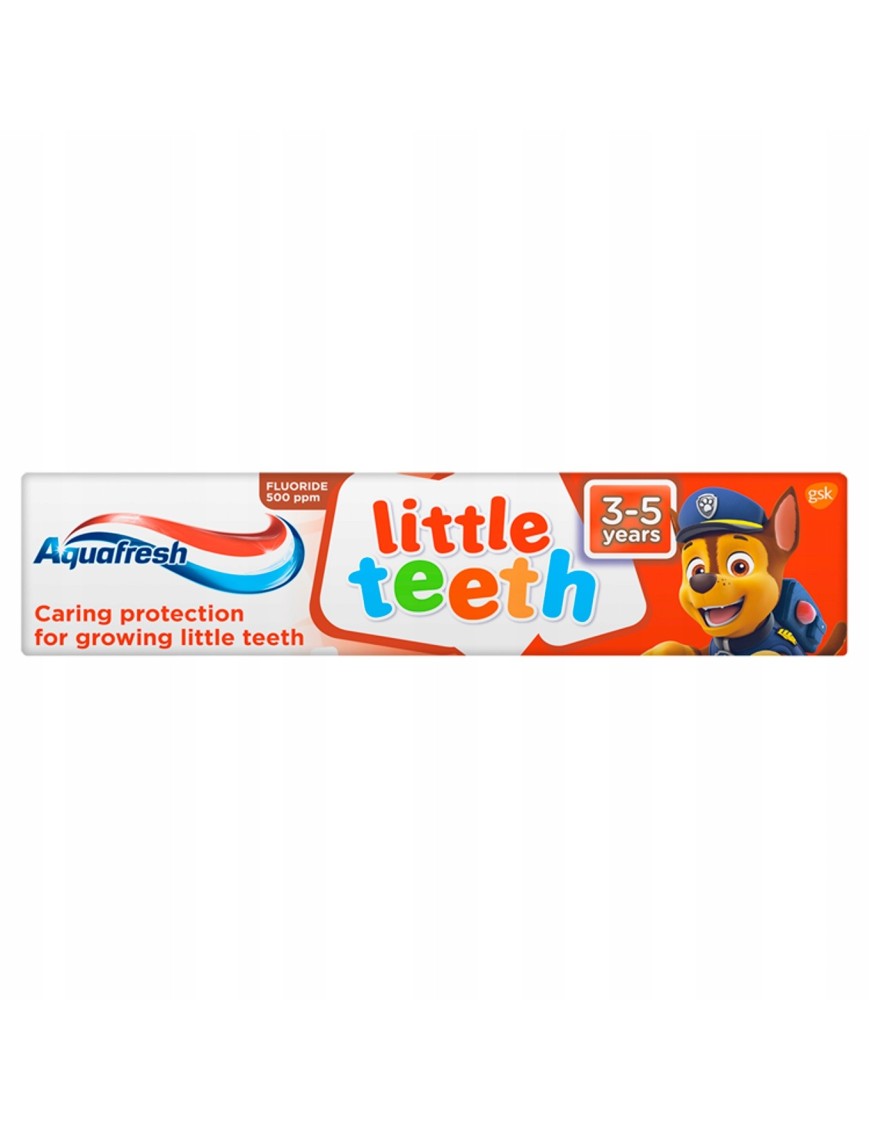 Aquafresh Teeth Pasta do zębów z fluorkiem 3-4 lat