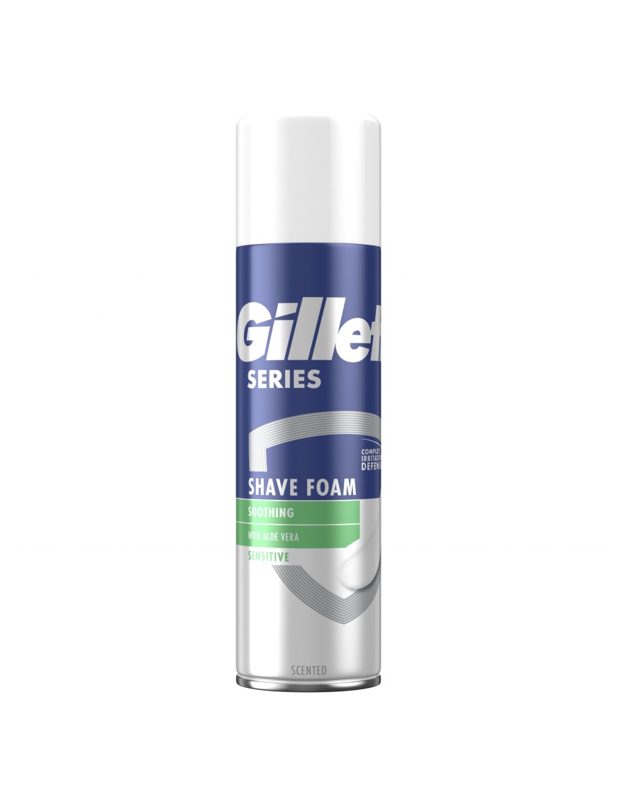Gillette Series pianka do golenia z aloesem 250 ml