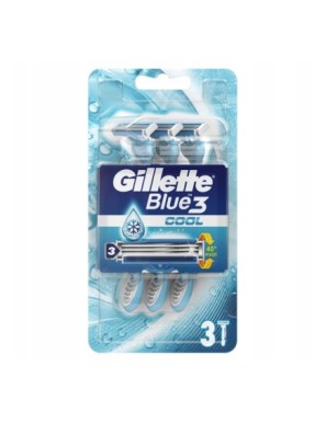 Gillette Blue3 Cool maszynka do golenia 3 sztuk