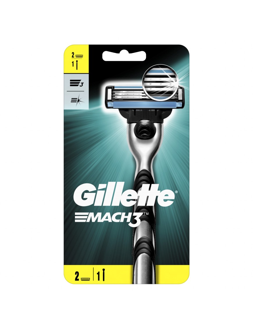 Gillette Mach3 maszynki do golenia+2 ostrza