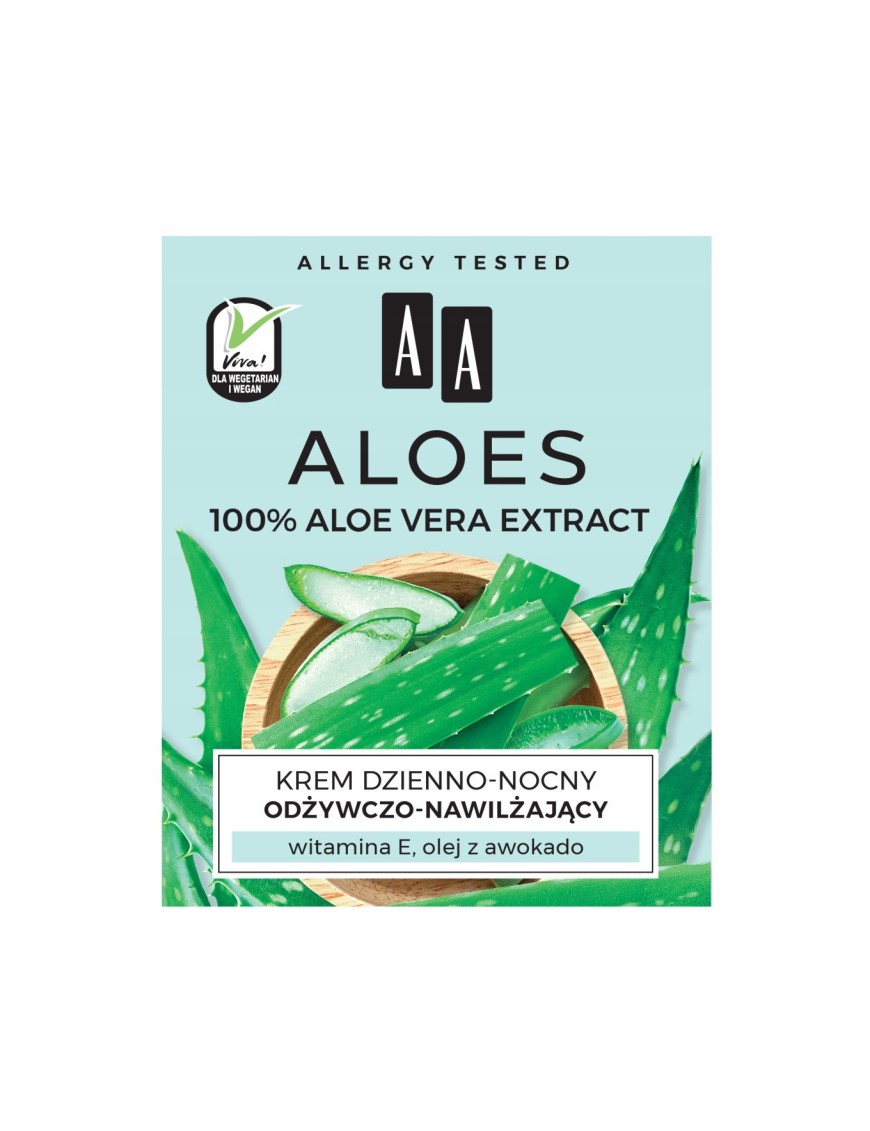AA Aloes 100% aloe vera extract odżywczo 50 ml