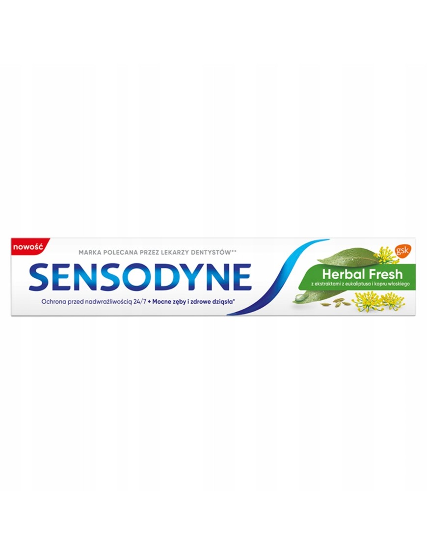 Sensodyne Herbal Fresh Pasta do zębów z fluorkiem