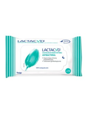 Lactacyd Antibacterial Chusteczki go higieny 15szt