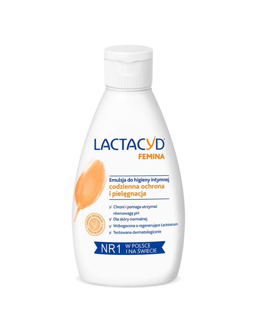 LACTACYD FEMINA do higieny intymnej zapas 200ml