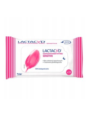 Lactacyd Sensitive Chusteczki do higieny intymnej