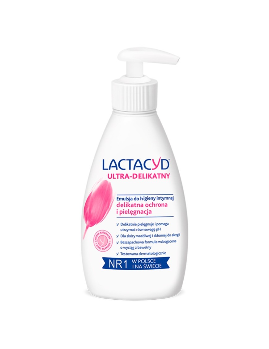 Lactacyd Delikatny Emulsja do higieny intymnej