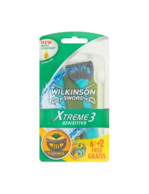 Wilkinson Sword Xtreme3 maszynki do golenia 8 sztu