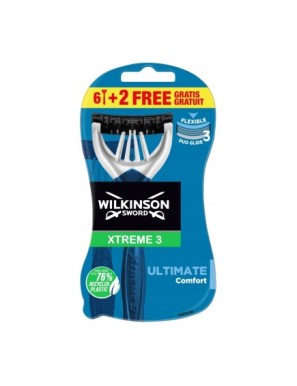 Wilkinson Sword Xtreme3 maszynki do golenia 8 sztu