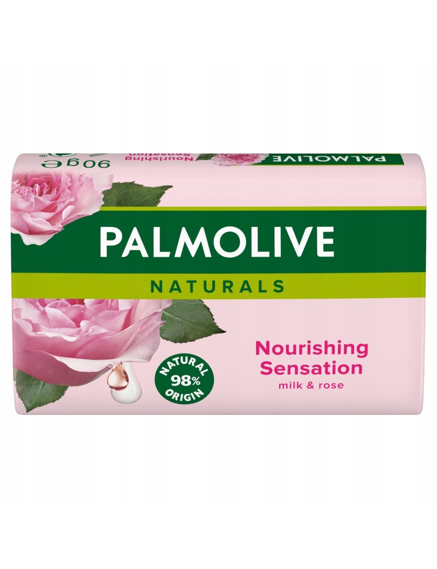 Palmolive Naturals Mleko i Róża Mydło w kostce 90g