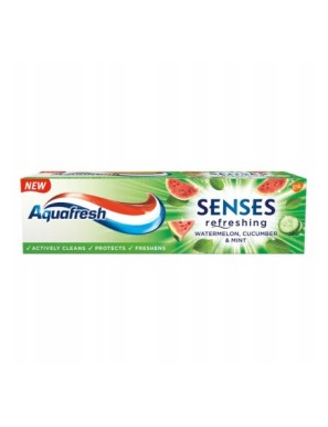 Aquafresh Senses Mint Pasta do zębów z fluorkiem