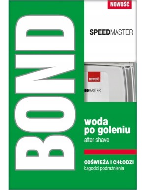 BOND SPEEDMASTER WODA PO GOLENIU 100ML