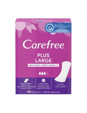 Carefree Plus Large Wkładki higieniczne zapach 46s