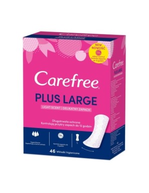 Carefree Plus Large Wkładki higieniczne zapach