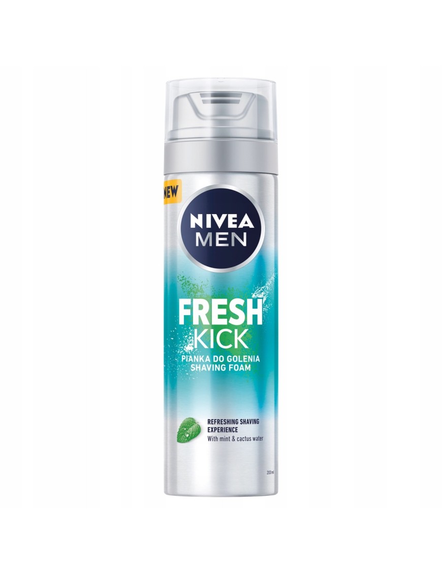 NIVEA MEN Fresh Kick Pianka do golenia 100 ml