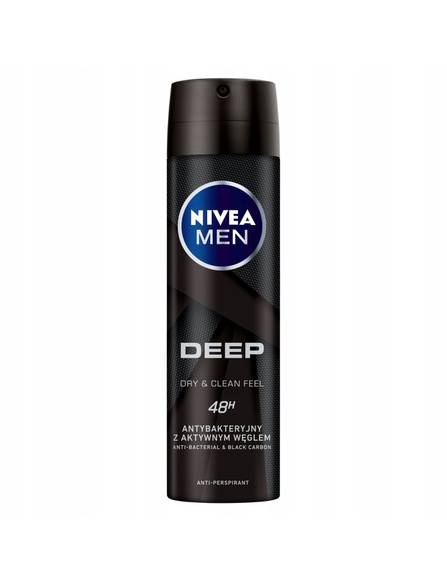 NIVEA MEN Deep Antyperspirant w aerozolu 150 ml