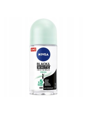NIVEA BlackWhite Fresh dezodorant kulka 50ml