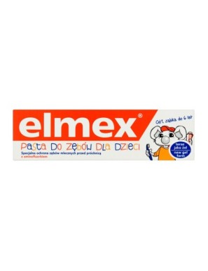 elmex Kids Pasta do zębów dla dzieci z 0-6 lat 50m