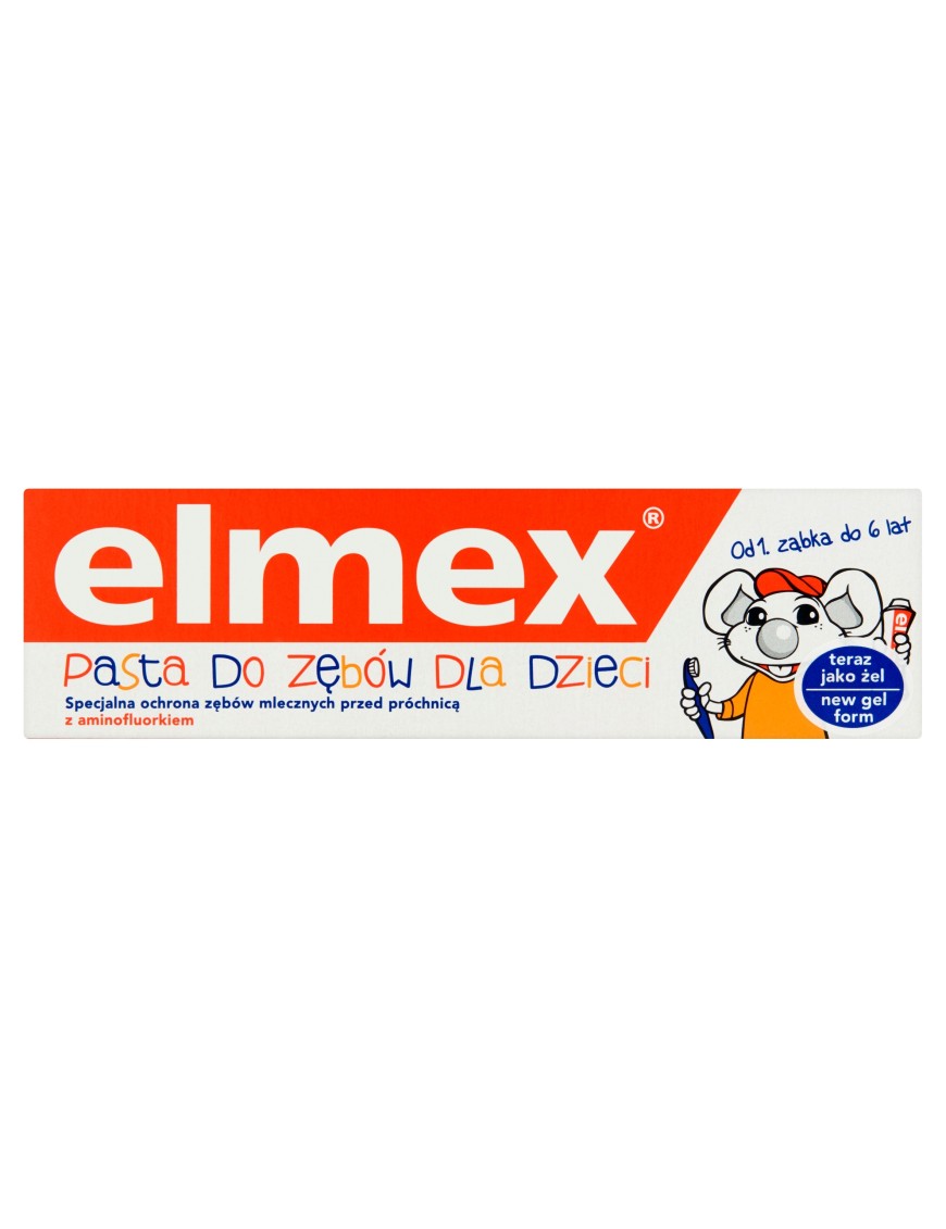 elmex Kids Pasta do zębów dla dzieci z 0-6 lat 50m