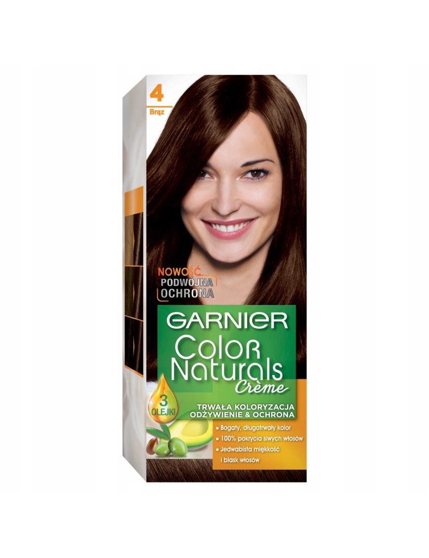 Garnier Naturals Creme Farba do włosów 4 Brąz