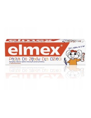 elmex Kids Pasta do zębów dla dzieci z 0-6 lat 50m