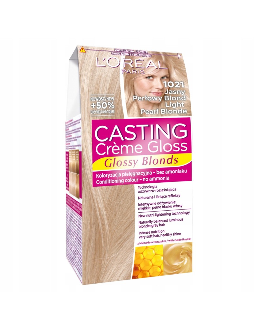 L'Oreal Paris Farba do włosów 1021 jasny blond