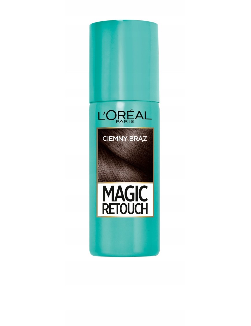 L'Oréal Retusz Odrostów w Spray'u Ciemny brąz 75ml