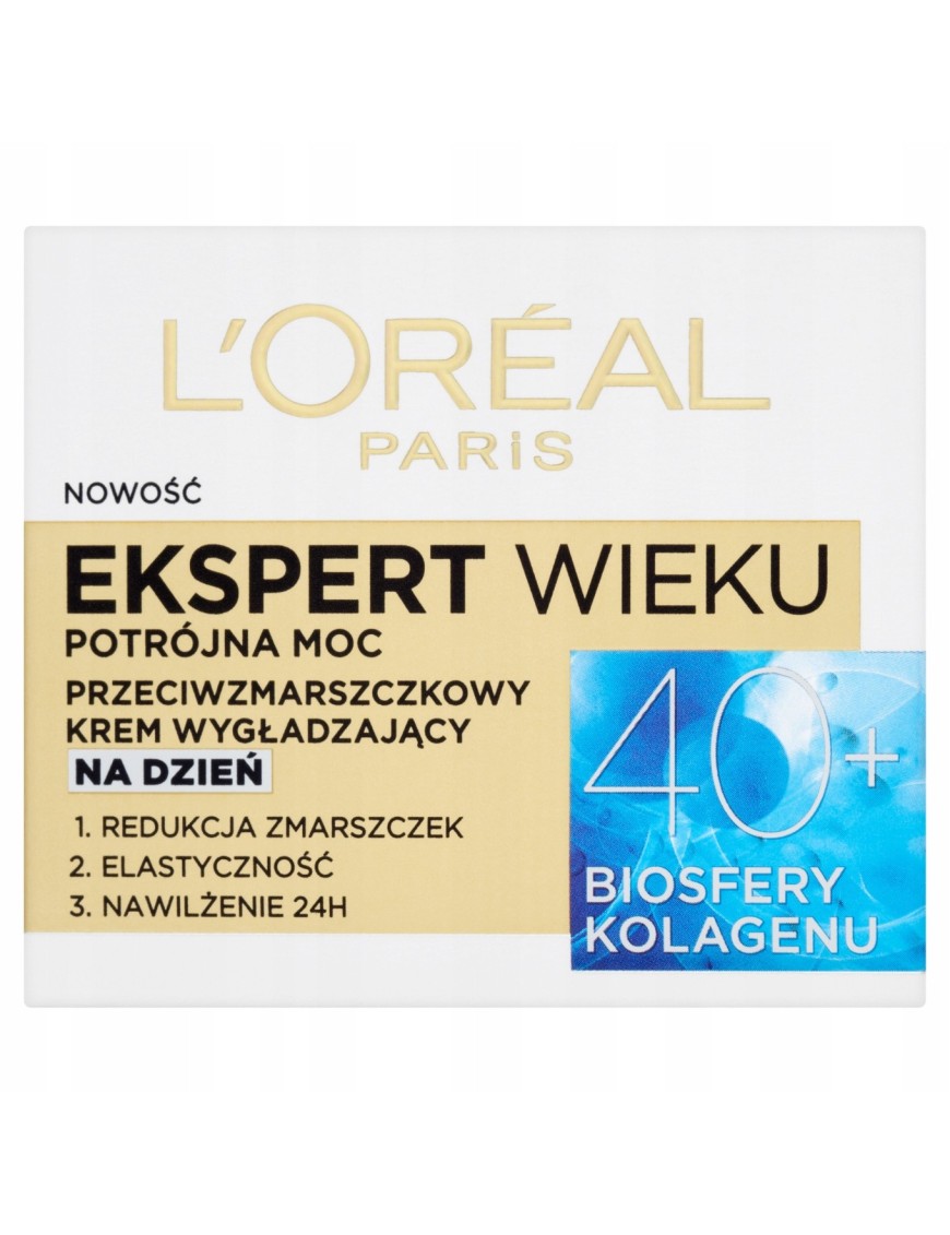 L'Oreal Paris 40+ Przeciwzmarszczkowy wygładzający