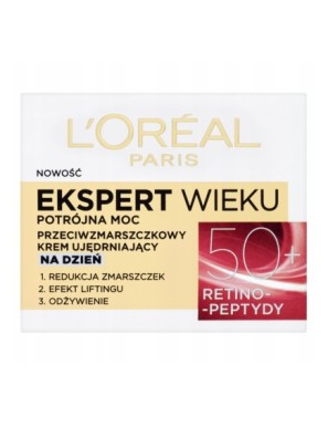 L'Oreal Paris 50+ Przeciwzmarszczkowy ujędrniający