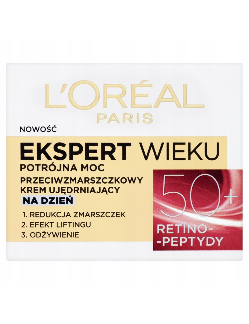 L'Oreal Paris 50+ Przeciwzmarszczkowy ujędrniający