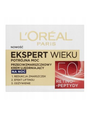 L'Oréal Paris 50+ Przeciwzmarszczkowy ujędrniający