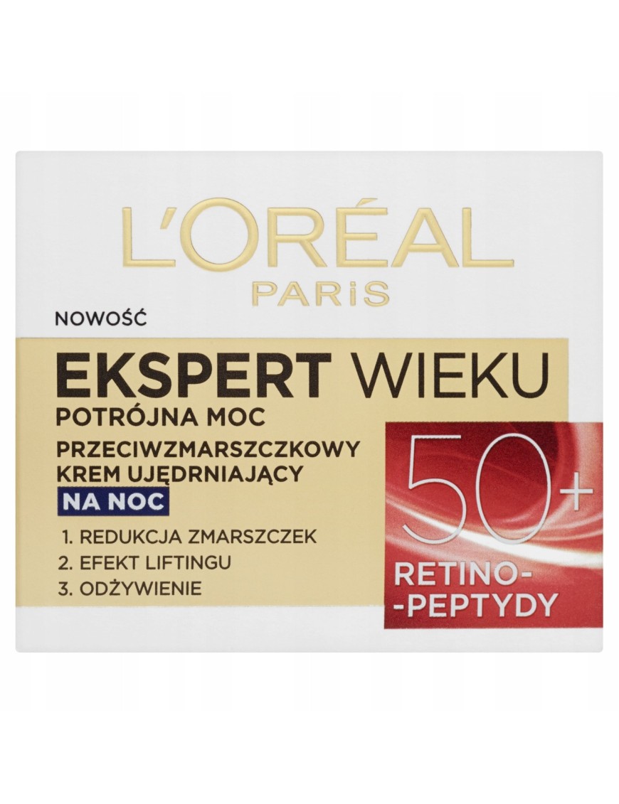 L'Oréal Paris 50+ Przeciwzmarszczkowy ujędrniający