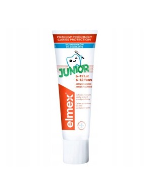 elmex Junior Pasta do zębów dla dzieci 6-12 lat