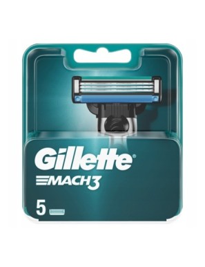 Gillette Mach3 Ostrza wymienne do maszynki 5 sztuk