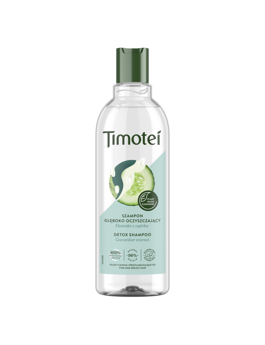 Timotei Detox Fresh Szampon do włosów 400 ml