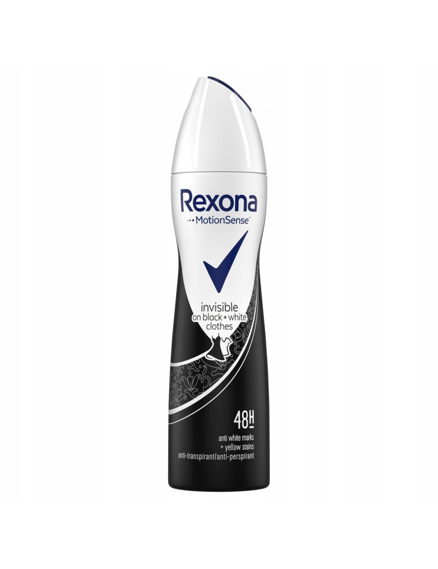 Rexona Black+White Antyperspirant dla kobiet 150ml