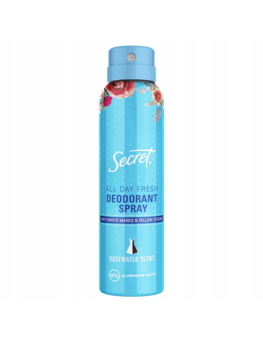 Secret Rosewater Dezodorant w sprayu dla kobiet