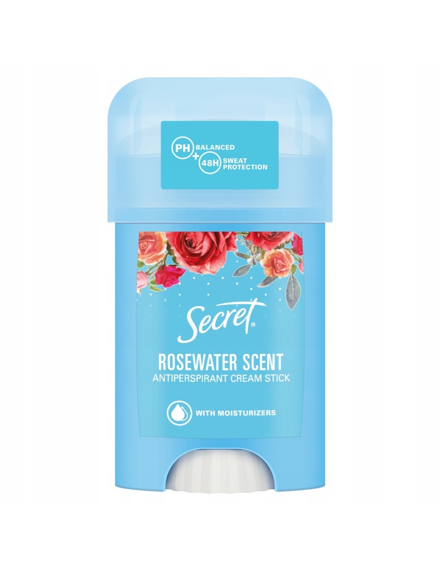 Secret Rosewater Kremowy antyperspirant w sztyfcie