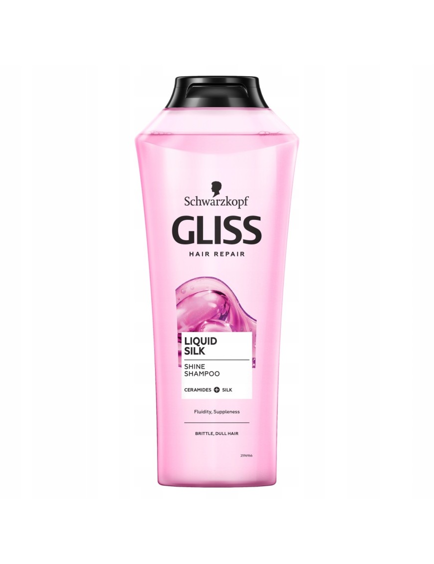 Gliss Liquid Silk Szampon do włosów matowych 400ml