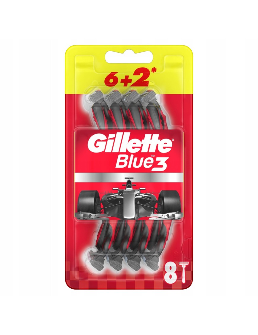 Gillette Blue3 Nitro maszynka do golenia 6+2szt