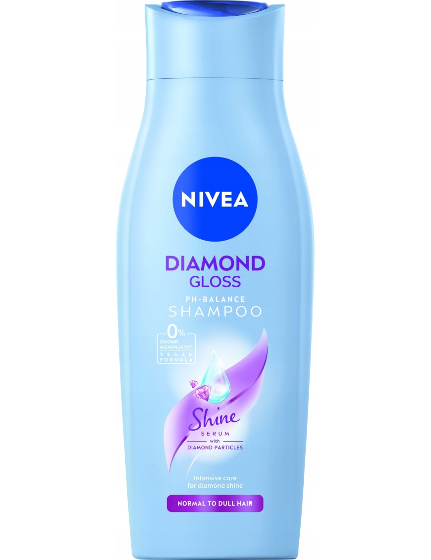 NIVEA Szampon Diamond Gloss Care 400 ml