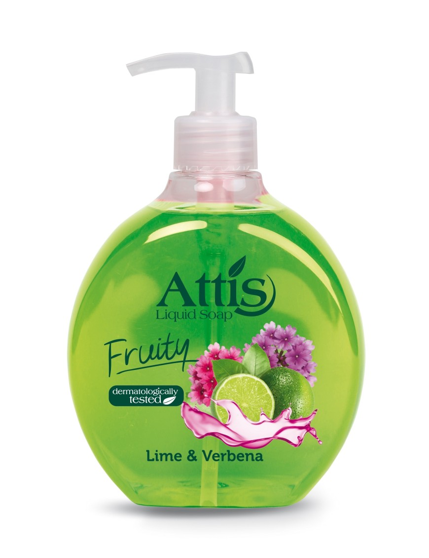 Attis fruit 05l mydło w płynie limonka i verbena