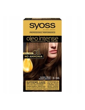 Syoss Oleo Intense Farba do włosów słodki brąz 5-8