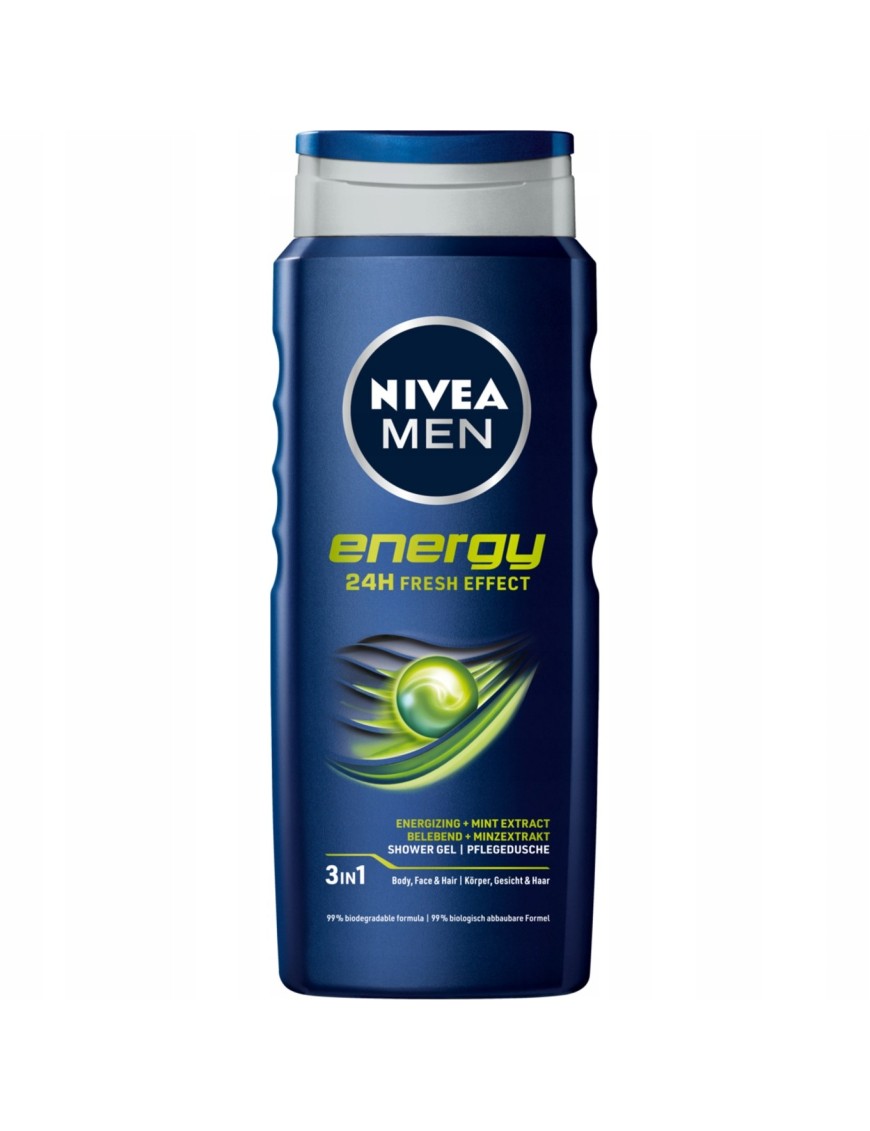 Nivea MEN Energy 24h Fresh Effect 500 ml