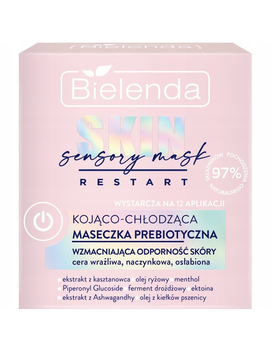 Bielenda Skin Mask Kojąco-chłodząca maseczka 50 ml